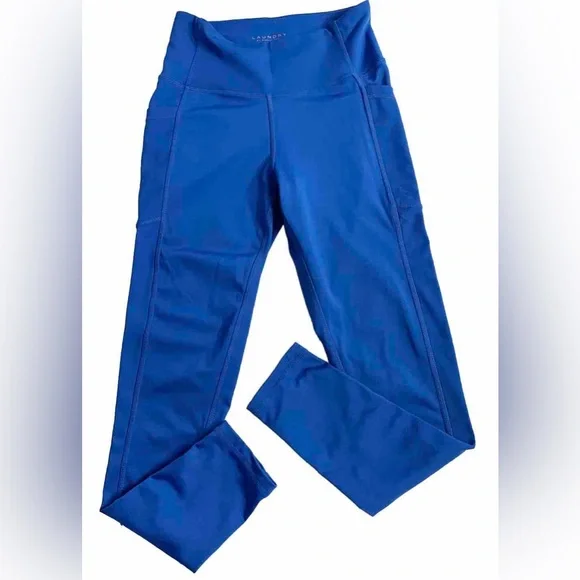 Laundry by Shelli Segal Blue High-Rise Leggings – Size M - Picture 1 of 8
